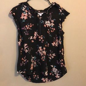 Flowered tank top